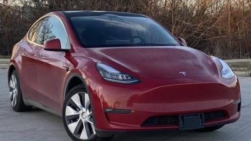 TESLA MODEL Y 2021 5YJYGAED7MF142725 image